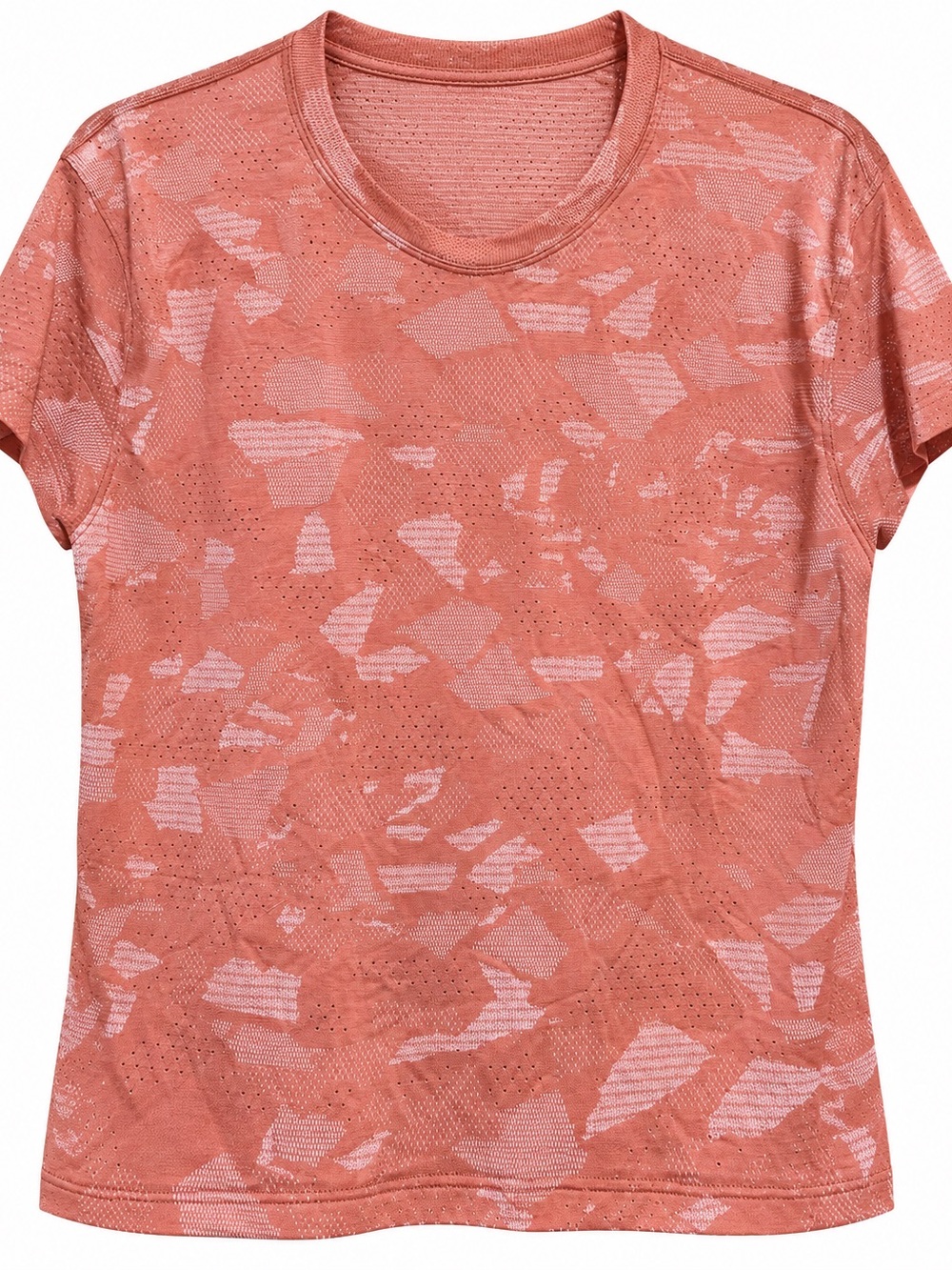 Lululemon Swiftly Tech Short Sleeve 2.0 Mesh Camo Dusty Coral